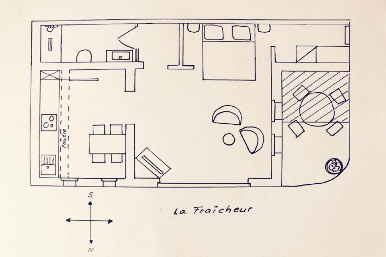 La Villa Du Petit Bois Les Lavandes Faucon  Eksteriør billede